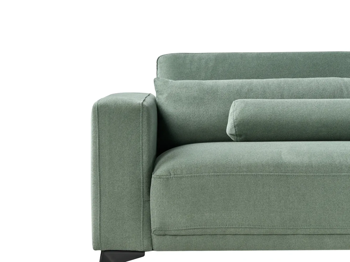 Divano 3 posti ANGE Tessuto Verde chiaro