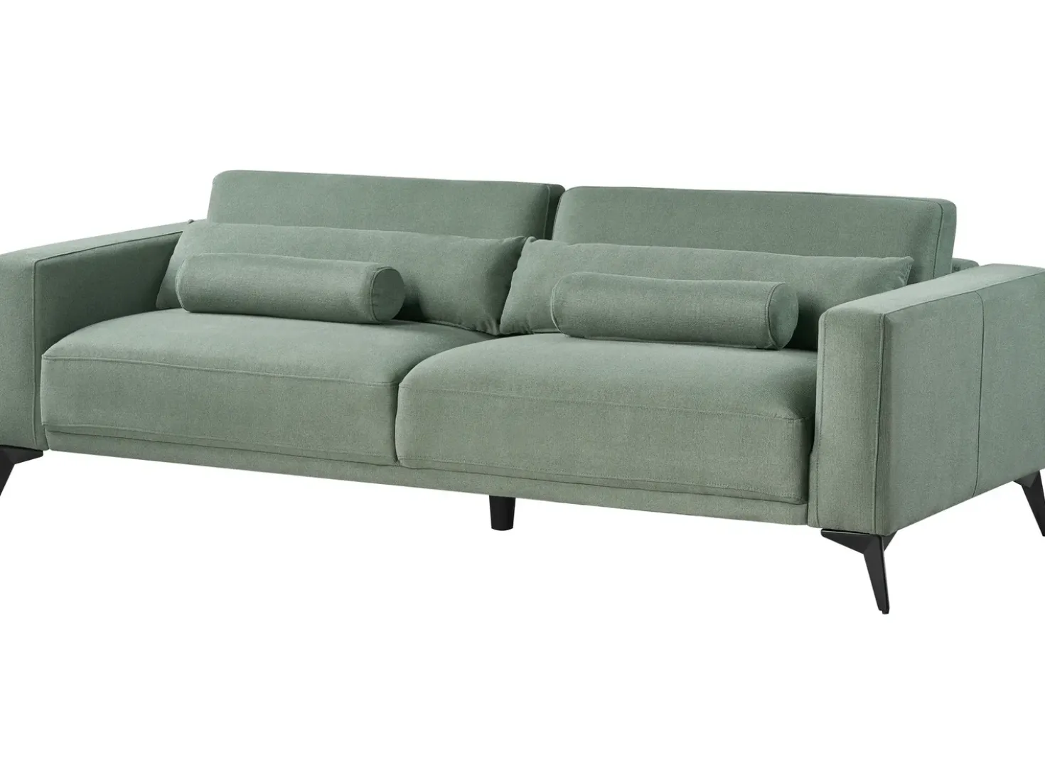 Divano 3 posti ANGE Tessuto Verde chiaro
