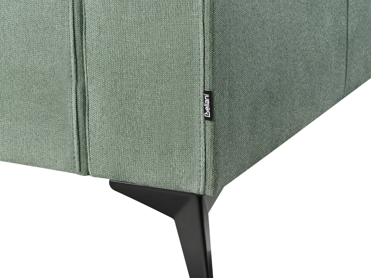 Divano 3 posti ANGE Tessuto Verde chiaro