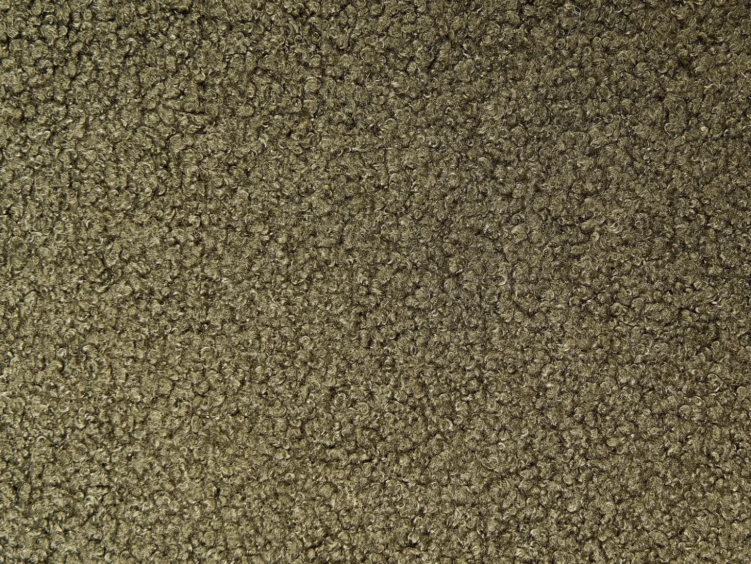 Divano 2 posti ASKER Bouclé Verde scuro