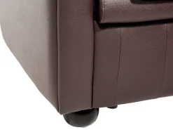 Outlet Beliani CHESTERFIELD Pelle naturale Marrone