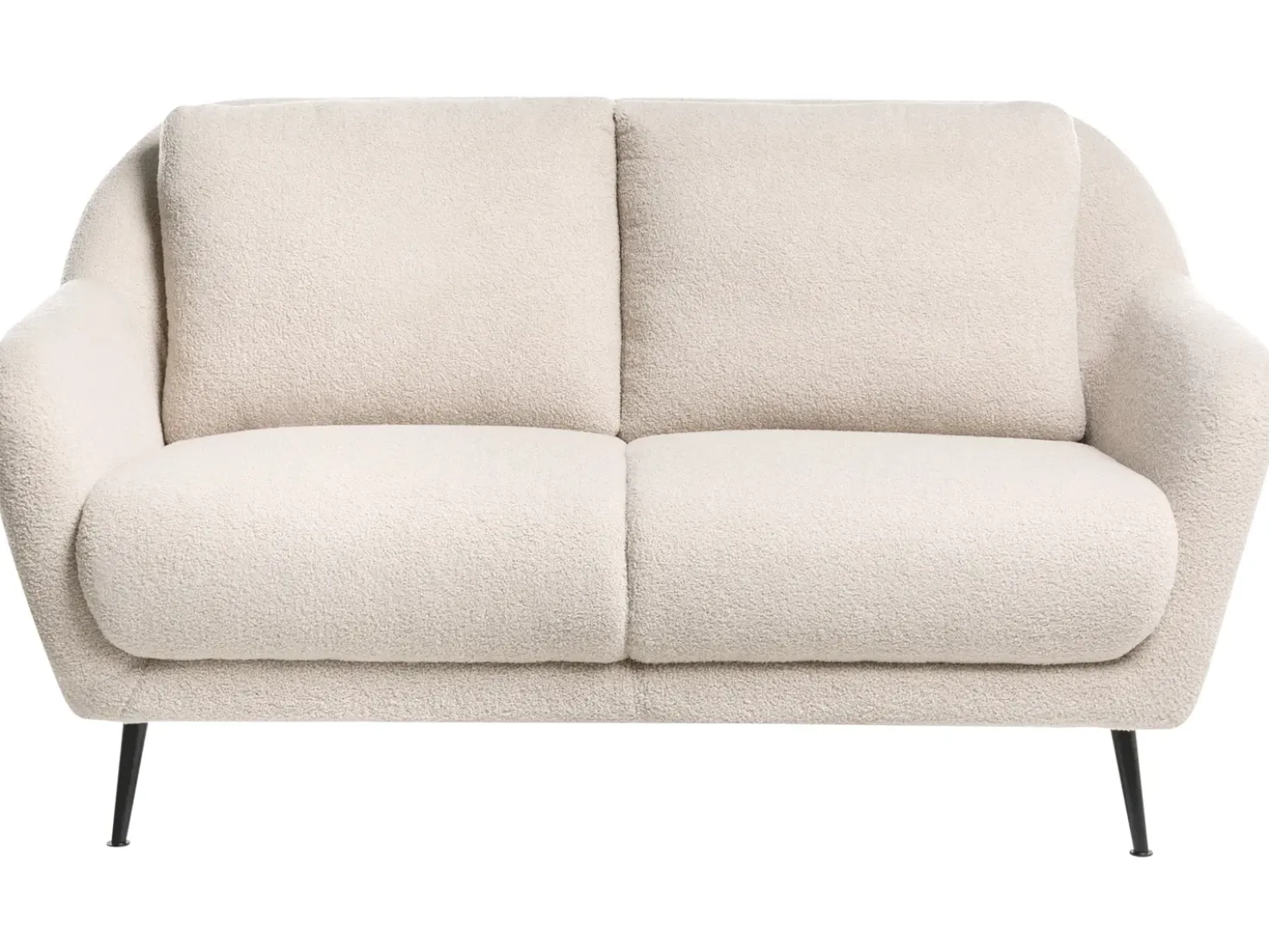 Divano 2 posti EIBY Bouclé Beige