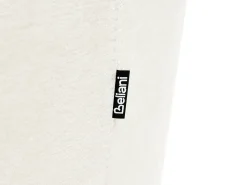 Divano 2 posti EIBY Ciniglia Bianco