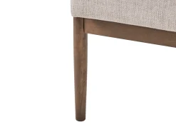 Divano 3 posti ESRUM Tessuto Marrone scuro/Beige