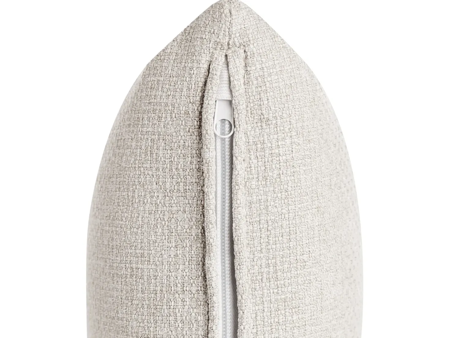 Divano 2 posti HEDEN Tessuto Beige con cuscino