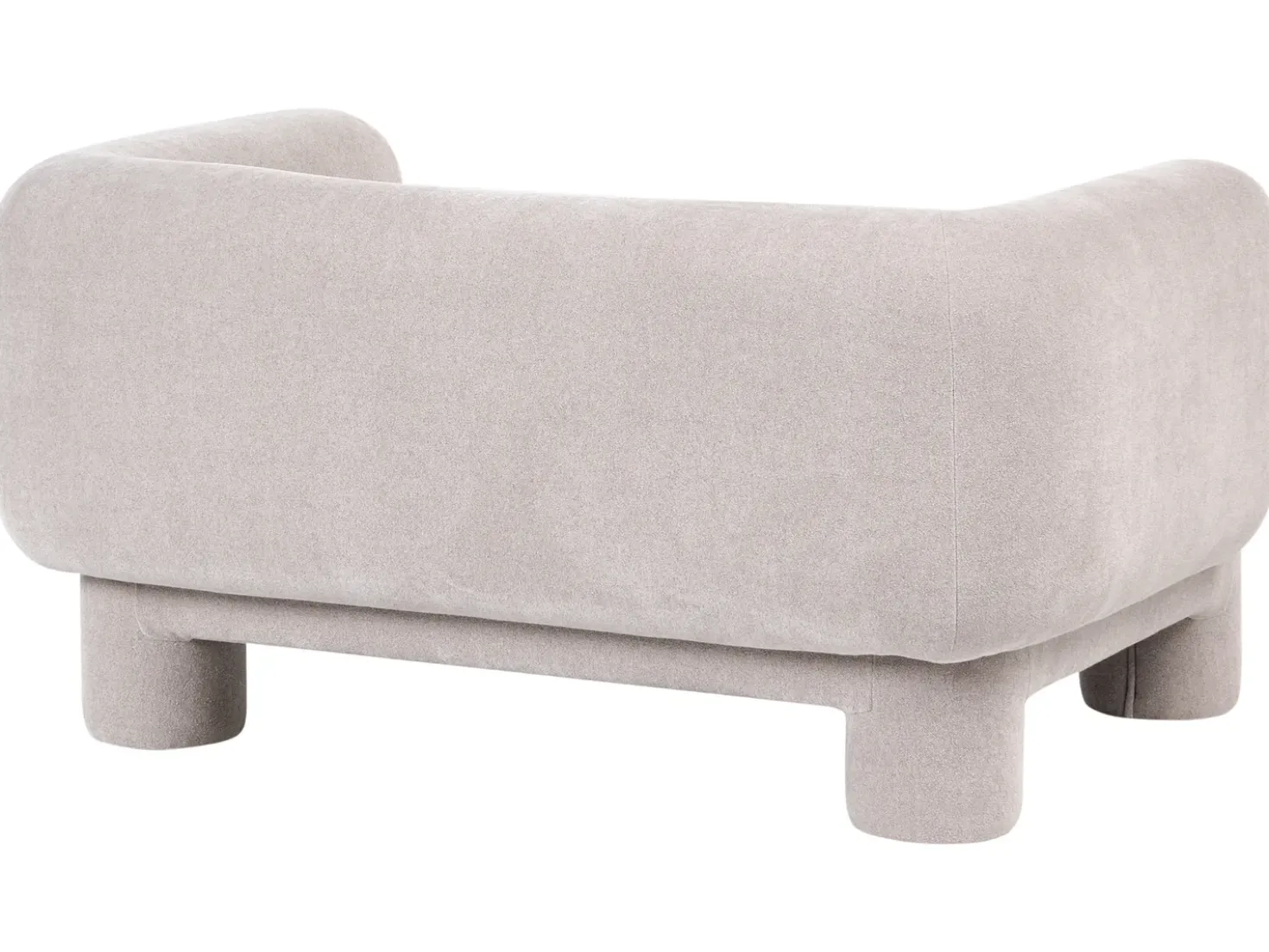 Divano 2 posti HOGBO Tessuto Beige
