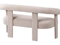 Divano 2 posti ILBRO Bouclé Beige chiaro