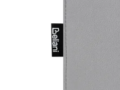 Divano 2 posti LEIRA Pelle sintetica Grigio