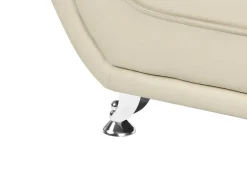 Divano 2 posti LEIRA Pelle sintetica Beige