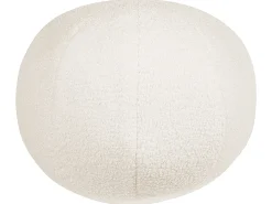 Divano 3 posti LEIREN Bouclé Bianco