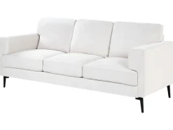 Divano 3 posti LOUSTO Tessuto Beige chiaro