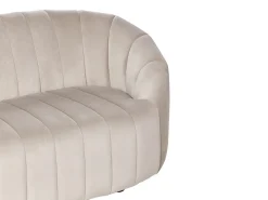 Divano 2 posti MALUNG Velluto Beige