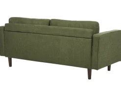 Divano 3 posti NURMO Tessuto Verde scuro