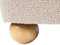 Divano 3 posti RATTVIK Bouclé Beige