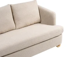 Divano 3 posti RATTVIK Bouclé Beige