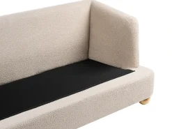 Divano 3 posti RATTVIK Bouclé Beige