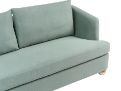 Divano 3 posti RATTVIK Tessuto Verde chiaro