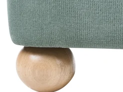 Divano 2 posti RATTVIK Tessuto Verde chiaro