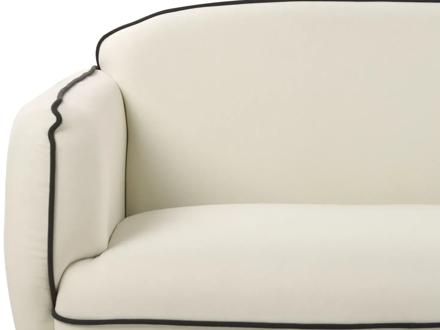 Divano 3 posti TONSBERG Tessuto Beige chiaro