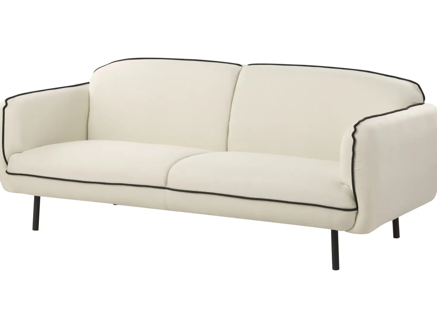 Divano 3 posti TONSBERG Tessuto Beige chiaro
