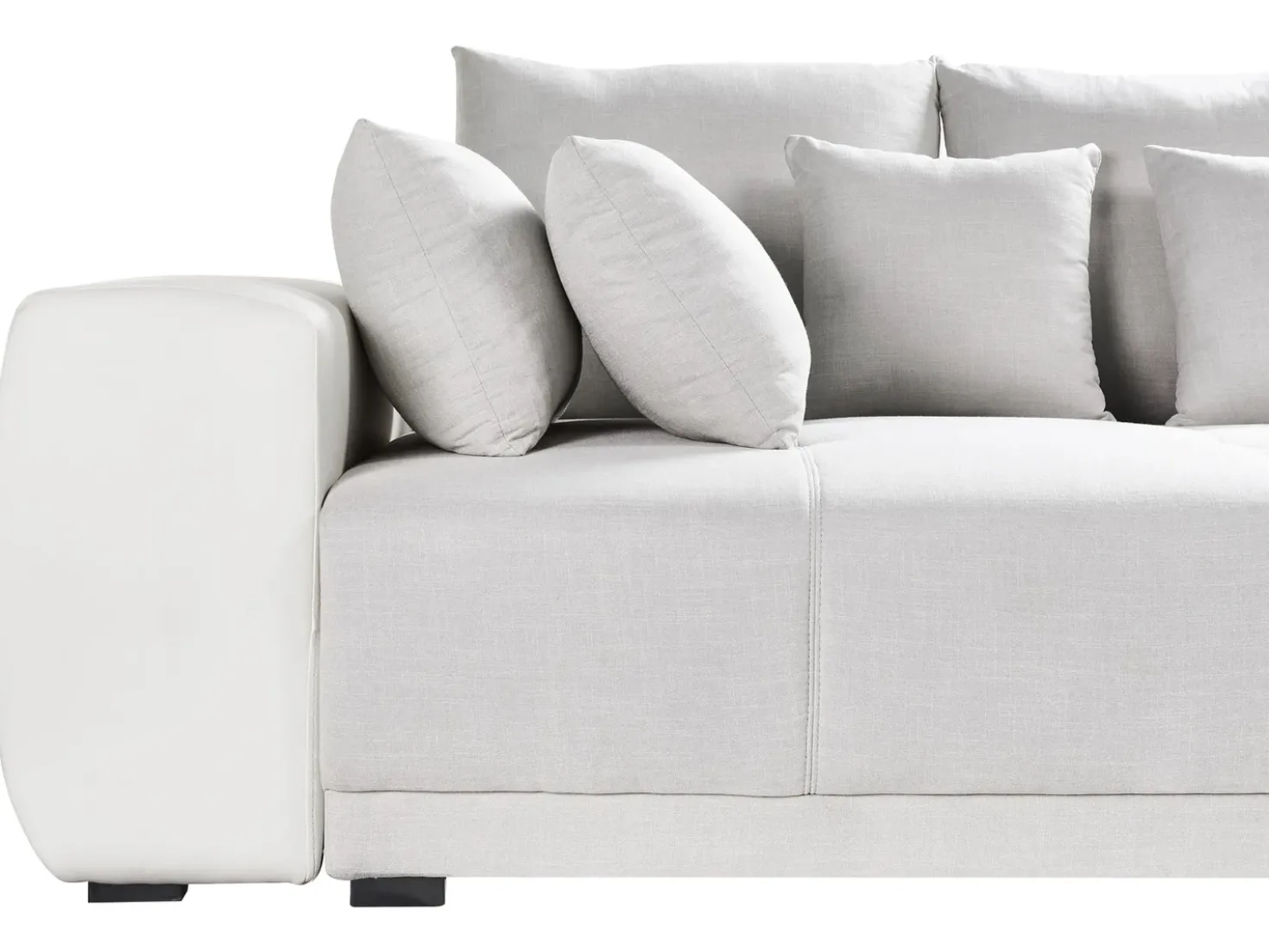 Divano 4 posti TORPO Tessuto Beige chiaro