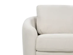 Divano 3 posti TROSA Tessuto Beige