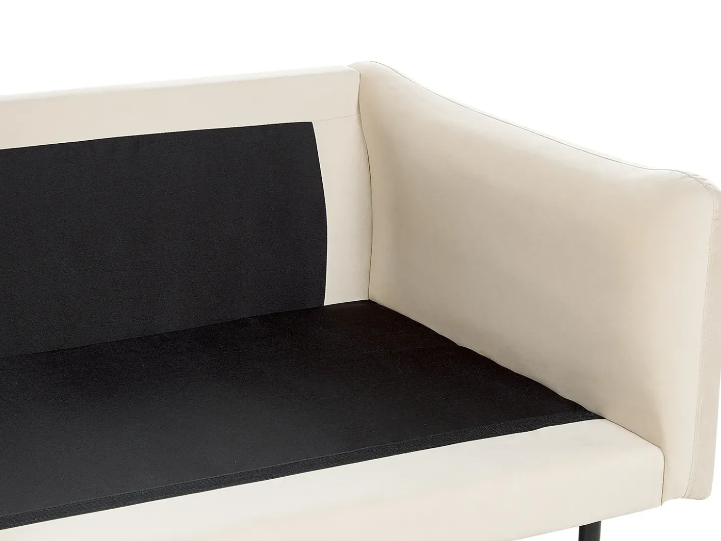 Divano 3 posti VINTERBRO Velluto Beige chiaro