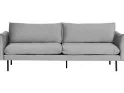 Divano 3 posti VINTERBRO Velluto Grigio