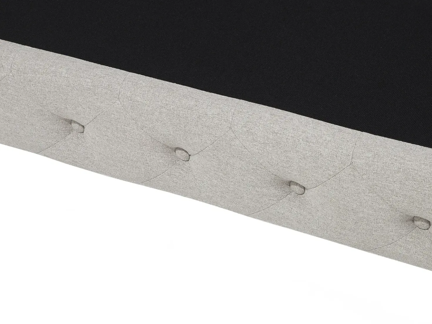 Divano 3 posti VISSLAND Tessuto Beige chiaro