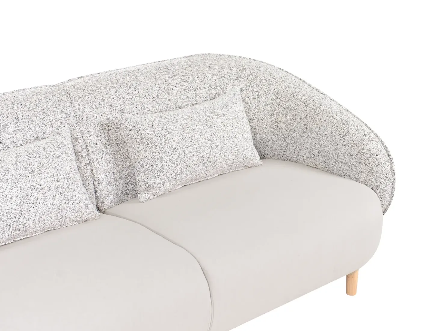 Divano UMEA Tessuto Beige chiaro