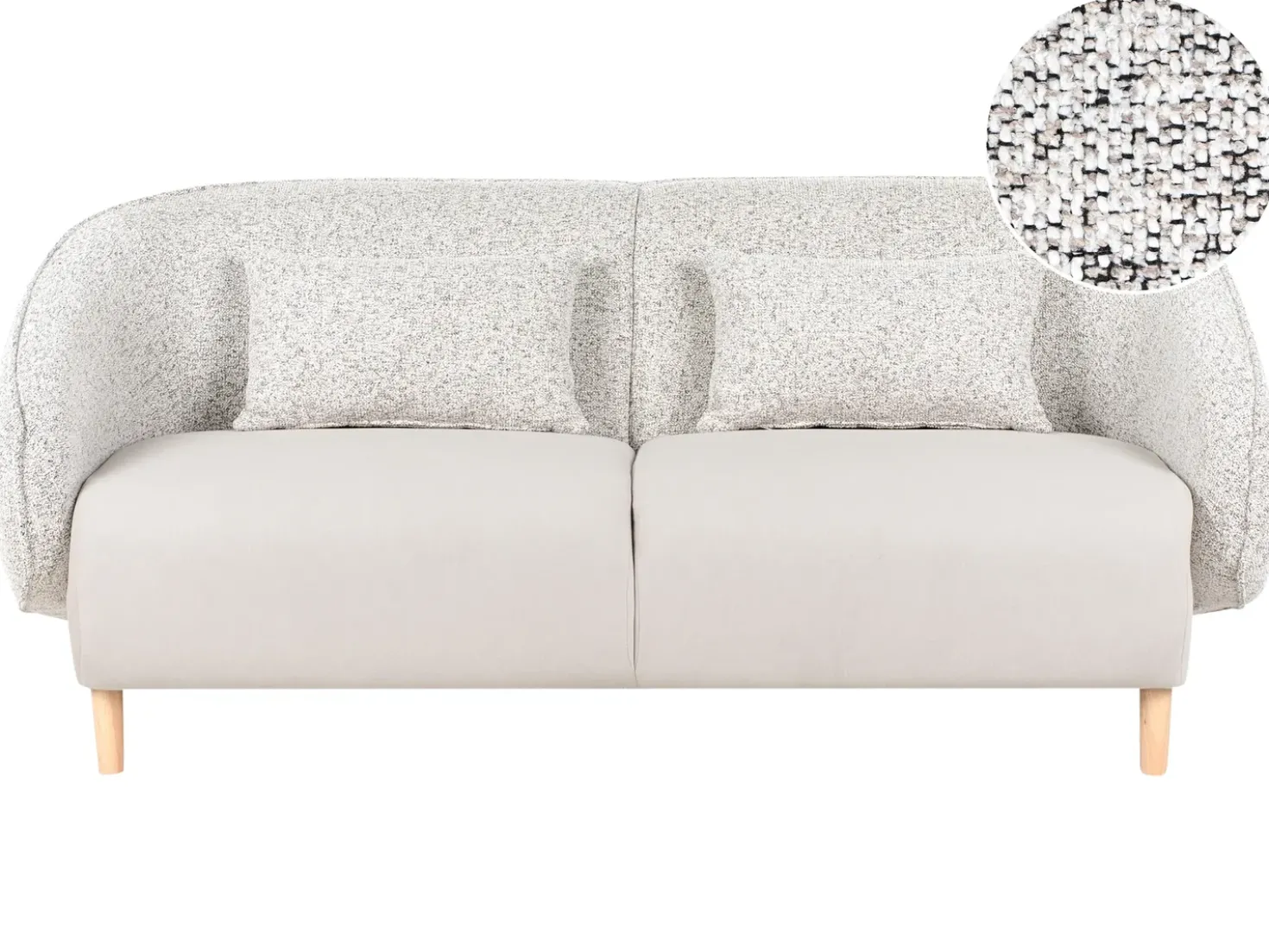 Divano UMEA Tessuto Beige chiaro