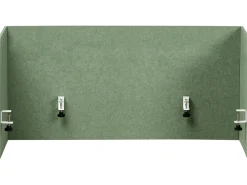Divisorio da scrivania SOLOA 210 x 61 cm Verde