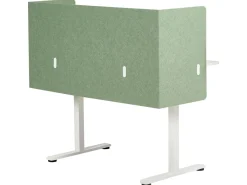 Divisorio da scrivania SOLOA 210 x 61 cm Verde