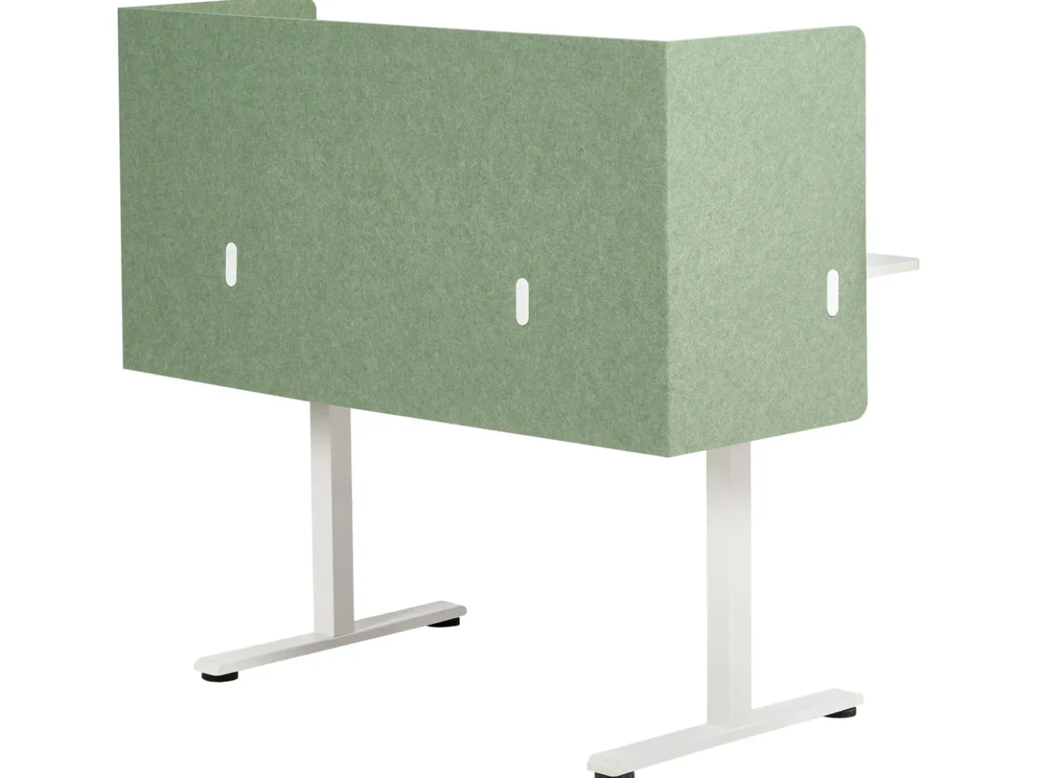 Divisorio da scrivania SOLOA 210 x 61 cm Verde