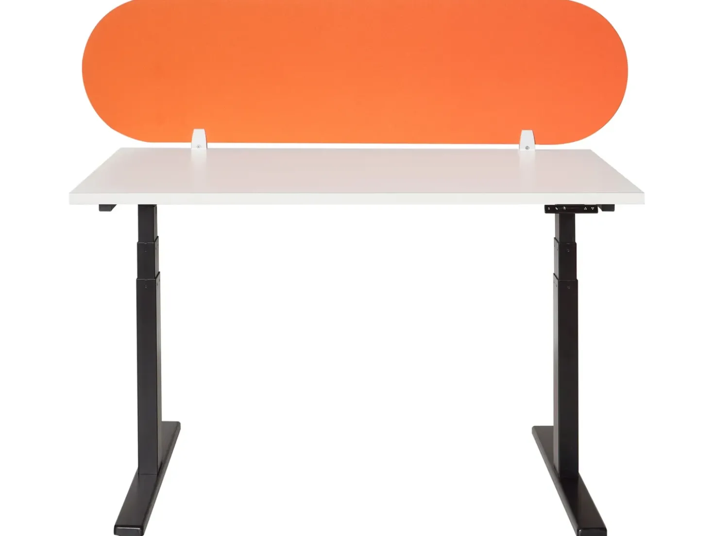 Divisorio da scrivania SPARKY 160 x 40 cm Arancione