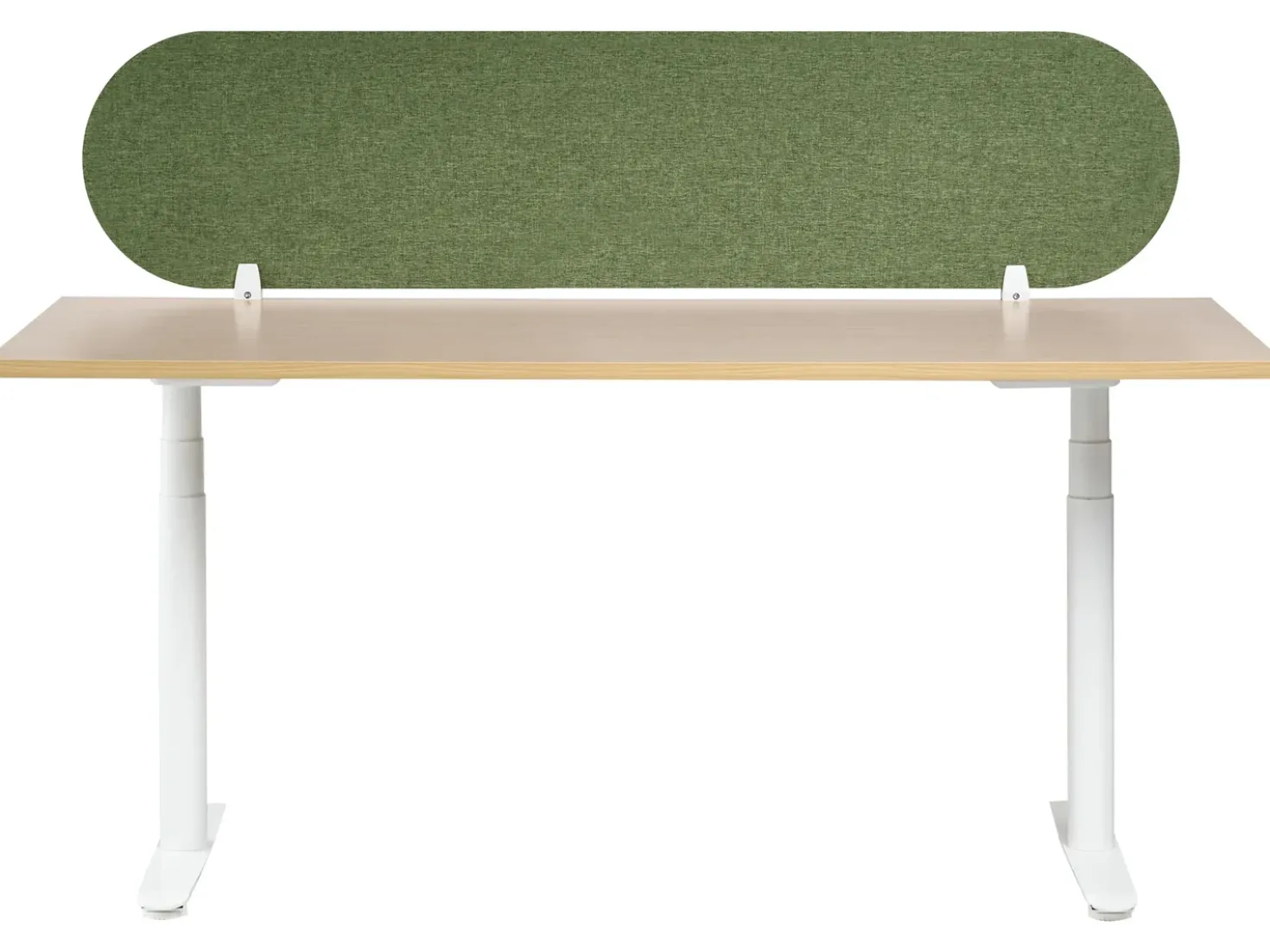 Divisorio da scrivania SPARKY 160 x 40 cm Verde