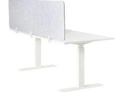 Divisorio da scrivania SPLIT 180 x 50 cm Grigio