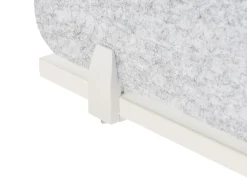 Divisorio da scrivania SPLIT 180 x 50 cm Grigio