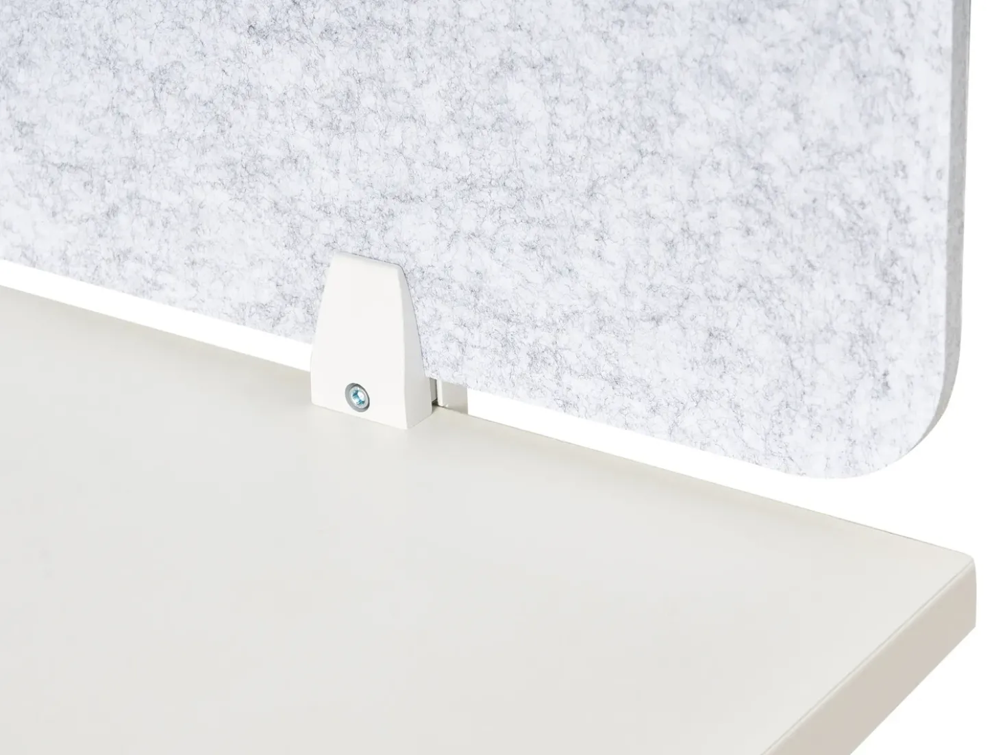 Divisorio da scrivania SPLIT 180 x 50 cm Grigio