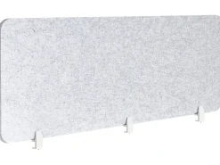 Divisorio da scrivania SPLIT 180 x 50 cm Grigio