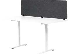 Divisorio da scrivania SPLIT 160 x 50 cm Grigio scuro