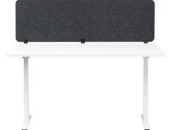 Divisorio da scrivania SPLIT 160 x 50 cm Grigio scuro