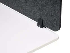 Divisorio da scrivania SPLIT 180 x 50 cm Grigio scuro