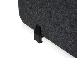 Divisorio da scrivania SPLIT 180 x 50 cm Grigio scuro