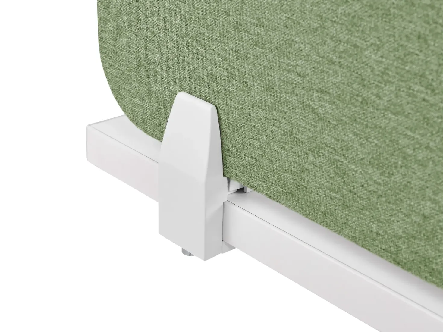Divisorio da scrivania WALLY 180 x 40 cm Verde