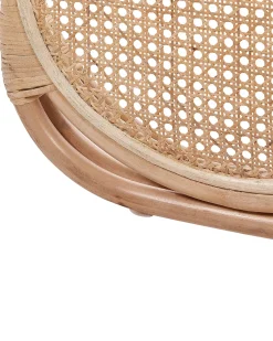 Outlet Beliani Divisorio per ambienti a 3 pannelli CORTONA Marrone chiaro 118 cm 180 cm Naturale Marrone