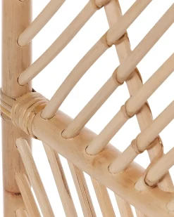 Hot Beliani Divisorio per ambienti a 3 pannelli COSENZA Marrone chiaro 106 cm 180 cm Beige Naturale