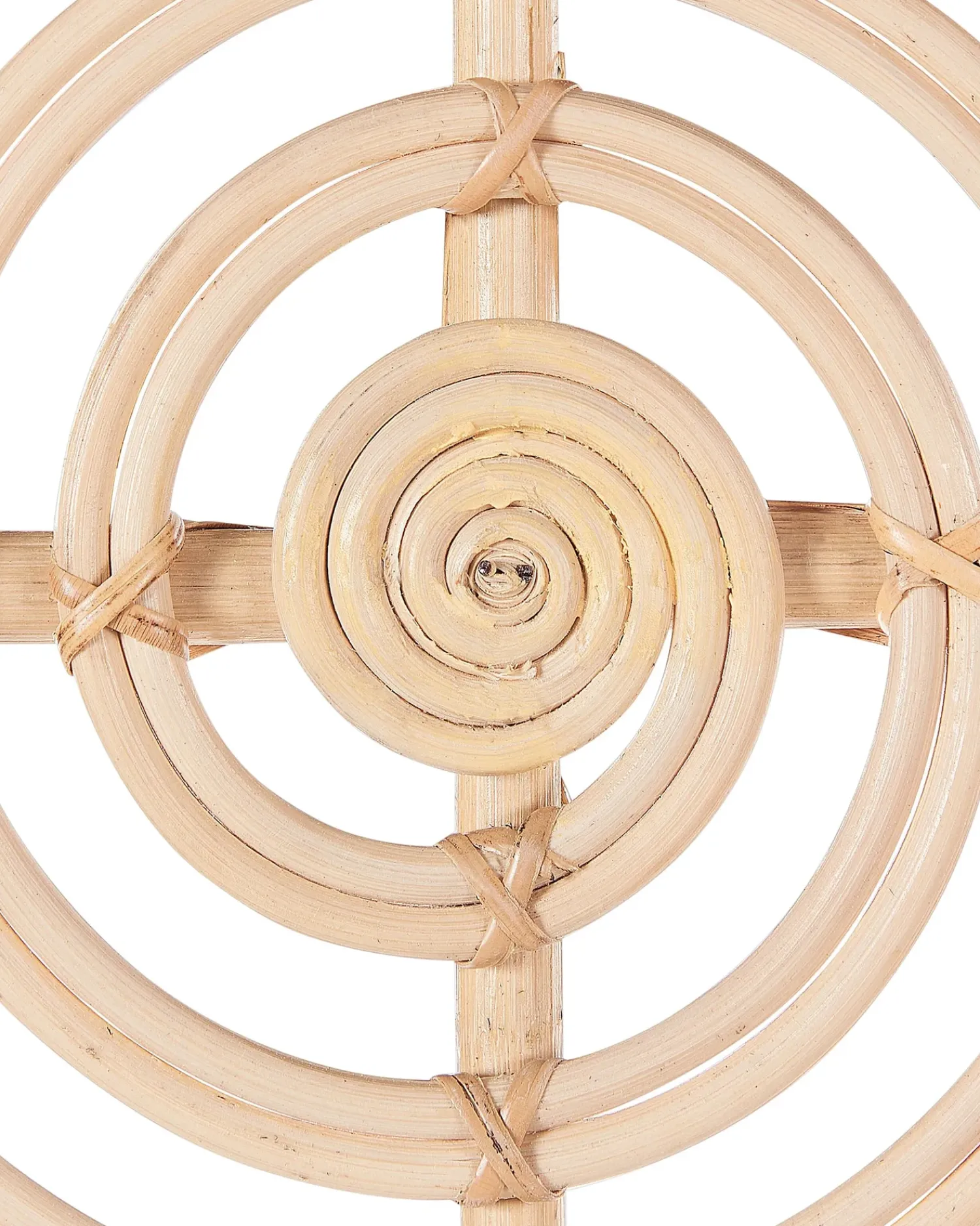 Clearance Beliani Divisorio per ambienti a 3 pannelli ALTAMURA Marrone chiaro 117 cm 180 cm Beige Naturale