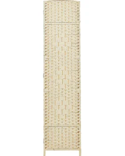 Clearance Beliani Divisorio per ambienti a 4 pannelli LAPPAGO chiaro 163 cm 170 cm Beige