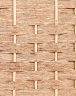 Hot Beliani Divisorio per ambienti a 4 pannelli LAPPAGO 163 cm 170 cm Naturale